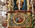 Bild: tsp
Das bewegende Herz-Jesu-Bild von Maurus Fuchs, das noch im Original in Schwarzenbach erhalten ist.