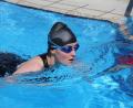 Bild: kro
Sporteln stand beim Ferienprogramm des TSV Pechbrunn-Groschlattengrün auf dem Programm. Hier Diana Merkl beim Schwimmen im Freibad.