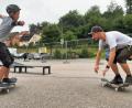 Bild: Anita Kinscher/exb
Keine Frage: Der Spaß mit den Boards ist groß – vor allem, wenn man dabei spezielle Skate-Module nutzen kann.