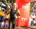 Bild: Dehling/privat
Peter Dehling bei einem Triathlon.