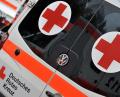 Bild: Philipp Schulze/dpa
Das BRK übt am Samstag die Verlegung eines Einsatzverbandes in einer Kolonnenfahrt.
