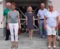 Bild: u
Der neue Heimbeirat des BRK Seniorenwohn- und Pflegeheims St. Barbara (von links): Rainer Ehbauer, Elfriede Gerstmann, Gabriele Krettner, Vorsitzender Rudi Wild und Claudia Stein.