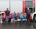 Bild: Feuerwehr Waldsassen/exb
Bei der Brandschutzerziehung für die Mädchen und Buben des Kinderhauses St. Michael.