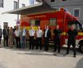 Bild: pop
Der Bezirksfeuerwehrverband informierte in Schmidmühlen über seine Arbeit.