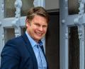 Bild: exb/Helmut Hammer
Benjamin Zeitler feiert seinen "Runden" zunächst auswärts.