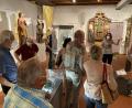 Bild: aub
Im Anschluss an die Jahreshauptversammlung erhielten die Mitglieder des Kultur- und Museumsvereins noch eine Kurzführung durch die Sonderausstellung "Aller Heiligen" im Stadtmuseum Zehentstadel.
