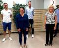 Bild: zer
Der neue Vorstand des FC Luhe Markt: (von links) Kassier Timo Kreuzer, die neue Schriftführerin Sarah Wittmann, Vorsitzender Andreas Hammer, dritte Vorsitzende Sigrid Ziegler und zweiter Vorsitzender Josef Kellner.