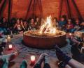 Bild: Stamm Graf Gebhard/exb
Ein knisterndes Feuer sorgt in jedem Pfadfinder-Zeltlager für die nötige Atmosphäre