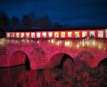Archivbild: ubb
Auf wärmende Zelte wie dieser Zelttunnel am Eingang des Weihnachtsmarktes muss vielliecht in diesem Jahr verzichtet werden. Der Lions-Club ist wegen der notwendigen Regeln bereits jetzt in enger Absprache mit dem Landratsamt tätig.