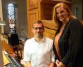 Bild: Kunz
Maximilian Betz und Sabine Lahm begeistern bei Konzert in Herz Jesu.