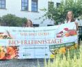 Bild: Landratsamt Wunsiedel/exb
Laura Stecher, Christine Lauterbach und Lisa Hertel (von links) werben für die Bio-Erlebnistage.
