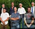 Bild: gf
Die Prüfungsbesten der Bauinnungen Amberg und Amberg-Sulzbach (vorne von links): Thomas Raß, Lukas Reitinger, Sebastian Bauer und Robert Wagner. Hintere Reihe von links: Innungsobermeiste Wolfgang Hummel, Kreishandwerksmeister Hans Weber, Bernd Kopp (Bau-Innung Sulzbach-Rosenberg), Josef Meier, Seniorchef der Meier Betonwerke in Lauterhofen, und stellvertretender Landrat Franz Mädler.