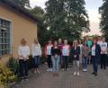 Bild: gi
Die Wasserwacht Moosbach wird die nächsten drei Jahren von diesem Team mit erster Vorsitzenden Sandra Bodensteiner (Fünfte von rechts) geführt.