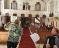Bild: tsp
Die Führung in der Steinbergkirche.