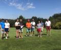 Bild: Golfclub Stiftland/exb
Ein Großteil der Teilnehmer der "Frankentrophy" auf dem Platz des Golfclubs Stiftland.