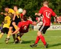 Bild: ham
Der SV Trisching (gelbe Trikots) und die DJK Dürnsricht trennten sich 1:1.