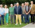 Bild: hrö
Beim Besuch waren (von links) Alois Bayer, Gerlinde Bayer, Klaus Hertwig , Max Ponnath, Wolfgang Bruischütz, Hans Krieger, Karl- Heinz Ampft, Anna Müller-Rösch, Hans Rösch und Fritz Seebald dabei.