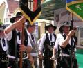 Archivbild: bö
Der Zunftverein der Maurer und Zimmerer beim Schmidmühlener Marktfest: Diese Bilder hat es in den vergangenen zwei Jahren nicht gegeben.