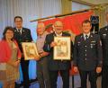 Bild: twi
Die Feuerwehr Wernberg ernannte Fritz Geitner (Dritter von links) zum Ehrenmitglied und Franz Rauch (Dritter von rechts) zum Ehrenvorsitzenden.