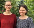 Archivbild: sck
Veronika Steiner und Maxi Jacobi (von links) legen am Samstag als Schwester M. Lea und Schwester M. Pauline das zeitliche Gelübde bei den Schulschwestern ab.