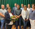 Bild: exb
Die wiedergewählte CSU-Ortsvorsitzende Christina Rosner (Dritte von links) freut sich mit ihren beiden Stellvertretern Hans-Peter Ottlinger (Fünfter von links) und Bianca Kraus (Vierte von links) auf eine erfolgreiche Zusammenarbeit mit dem neuen Vorstandsteam