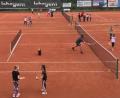 Bild: Thomas Benner/exb
Gewusel auf dem Tennisplatz des TC Windischeschenbach beim Ferienprogramm.