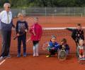 Bild: gsr
Für die jüngsten Teilnehmer am Ferienprogramm des SV Neusorg war es die erste Begegnung mit dem Tennisball.