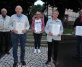 Bild: kro
Der OWV Altglashütte ehrte langjährige Mitglieder (von links): Vorsitzender Walter Frank, Theo Dittmann, Kerstin Meier, Kreszenz Meier und Engelbert Träger.