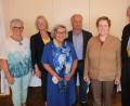 Bild: usc
Sie wurden einstimmig in den neuen Vorstand der Europa-Union Amberg-Sulzbach gewählt (von links): Helga Watroba und Anita Donhauser, Lilo Eckert, Bernhard Matschiner, stellvertretende Vorsitzende Christine Augsberger und Vorsitzender Hermann Kucharski.
