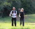 Bild: mfh
Olga Beidin und Andy Moser erreichten beim ersten Schlackenmarsch das Ziel innerhalb der vorgegebenen Zeit. Sie trainieren schon für die Neuauflage mit Start am 2. Oktober.