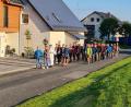 Bild: rdh
Zum 159. Mal machte sich auch heuer wieder eine Pilgergruppe aus Thannhausen auf den Weg nach Pleystein. Stadtpfarrer Konrad Amschl spendete am vergangenen Samstag bei Beginn der Fußwallfahrt der Gruppe den Pilgersegen.
