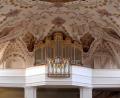 Bild: hbl
Was der hier zu sehende Prospekt der Jann-Orgel in der Stadtpfarrkirche Neustadt genau ist, erklärt Organist Harald Bäumler am Sonntag bei zwei Führungen.
