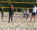 Bild: öt
Mit viel Spaß und Begeisterung unternahmen die Kinder unter der Anleitung der Mitglieder des TuS Neusorg ihre ersten Schritte im Beach-Volleyball.