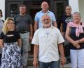 Bild: soj
Der neue Vorstand des Fichtelgebirgsvereins Ebnath (vorne von links): Valeria Pausch, Vorsitzender Martin Exner und Waltraud Schreyer sowie (hinten von links) Irene Anklam, Uwe Siart, Josef Söllner und Gerd König.