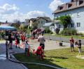 Bild: exb/FFW Groschlattengrün
Eine Feuerwehr-Olympiade mit sechs Stationen richtete die Feuerwehr Groschlattengrün aus.