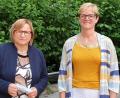 Bild: Archiv der Stötzner-Schule/exb
Das Sonderpädagogische Förderzentrum leiten (von links) Kunigunde Schwägerl und Stephanie Lauter-Seitz.