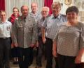 Bild: twg
Der neu gewählte Vorstand der Krieger-, Soldaten- und Reservistenkameradschaft Pullenreuth um Vorsitzenden Egid Nickl (links) mit Zweiter Bürgermeisterin Christa Bayer (rechts).