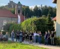 Bild: Burgschützen/exb
Ferienspaß für die Flossenbürger Kinder. Die Burgschützen haben vier Stationen aufgebaut.