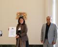 Bild: Pia Regnet/StMELF
Landwirtschaftsministerin Michaela Kaniber mit Leitendem Baudirektor Thomas Gollwitzer (links) und seinem Nachfolger Kurt Hillinger.