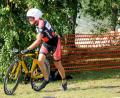 Bild: Hirsch
Rund 300 Teilnehmer waren bei herrlichem Wetter am 4. Seenland-Triathlon beteiligt.