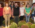 Bild: rtw
Die runderneuerte Führung des Obst- und Gartenbauvereins Holnstein-Oberreinbach bilden (von links) Silvia Siegert, Karin Rümpelein, Petra Schwab, Christoph Martini, Gisela Ottmann, Birgit Pürner, Theresia Kohl und Helga Sperber.