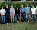 Bild: ds
Die geehrten Mitglieder der Vereinigung freier Touristen: (von links) Reiner und Claudia Sertl, Tanja und Stefan Vomasta, Werner Sperber, Fabienne Laitang, Erwin Morner, Thomas Sertl sowie die Vorsitzenden Günter Späth und Josef Klug.