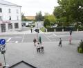 Bild: Gabi Schönberger
Dem Josef-Witt-Platz (im Vordergrund) und dem Gelände rund um die Sparkasse kommt bei der Neugestaltung im Umgriff des Wittgartens eine besondere Rolle zu. Erhalten bleiben soll das ehemalige "Schlegel-Gebäude" (links).