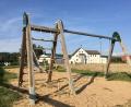 Bild: upl
Für Inzendorf (im Hintergrund das Gasthaus Zum Rouzn) gibt es im Frühjahr 2022 einen neuen Kinderspielplatz.