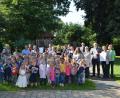 Bild: bnr
Die Verleihung des Prädikats "Naturpark-Kita" war ein großer Festtag für den Kindergarten St. Martin. Viel Unterstützung durch Helfer und Gönner war notwendig, bis Kindergartenleiterin Gabi Schönberger und Bürgermeister Richard Tischler die begehrte Urkunde in Empfang nehmen konnten.