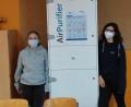 Bild: Realschule Auerbach/exb
Die Geräte erreichen nahezu Zimmerhöhe und bringen 200 Kilogramm auf die Waage.