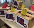 Bild: Kreisjugendring Neustadt/WN/exb
Die U18-Wahlurnen standen beim Kreisjugendring zur Auszählung bereit.