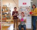 Bild: jzk
Christine Schubert, Deborah Bregler und Judith Schliermann (von links) präsentieren Tonie, das neue Audiosystem für Kinder ab drei Jahren.