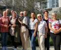Bild: exb
Herbert Schmid (Vierter von links) mit seiner Gruppe in Brüssel.