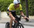 Bild: Finisher Pix
Lothar Richthammer auf seinem Cube Aerium. In Italien siegte der Weidener mit deutlichem Vorsprung beim Ironman Emilia Romagna.